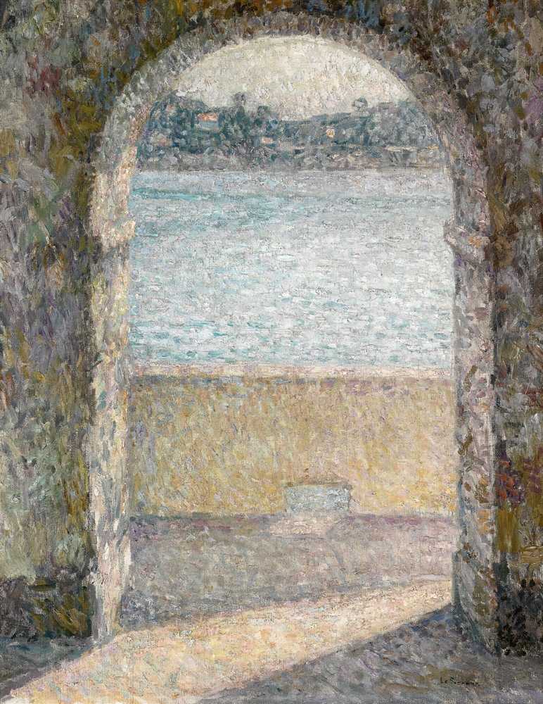 The Gate To The Sea, Villefranche-Sur-Mer (1926) - Henri Le Sidaner