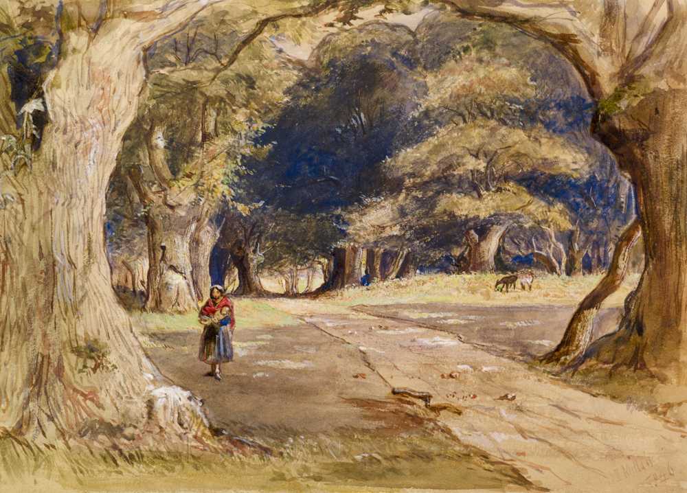 The Gipsy (1846) - John Everett Millais