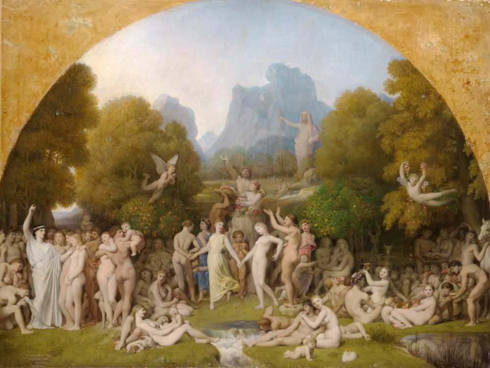 The Golden Age (1862) - Jean-Auguste-Dominique Ingres