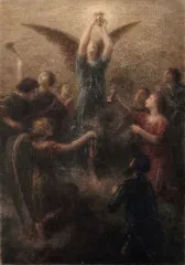 The Grail. Prelude by Lohengrin (1902) - Henri Fantin-Latour