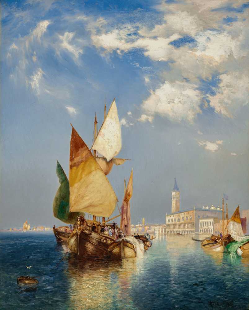 The Grand Canal, Venice (1903) - Thomas Moran