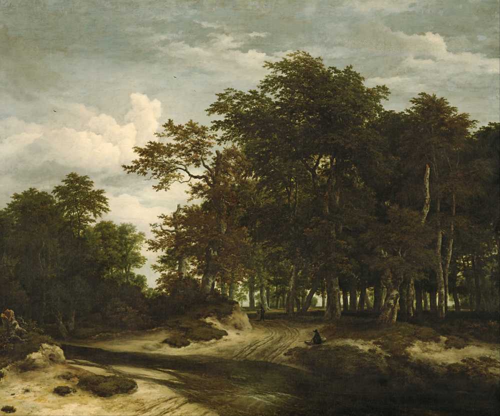 The Great Forest - Jacob Isaacksz van Ruisdael