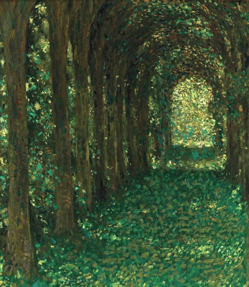 The Green Alley (1905) - Henri Le Sidaner