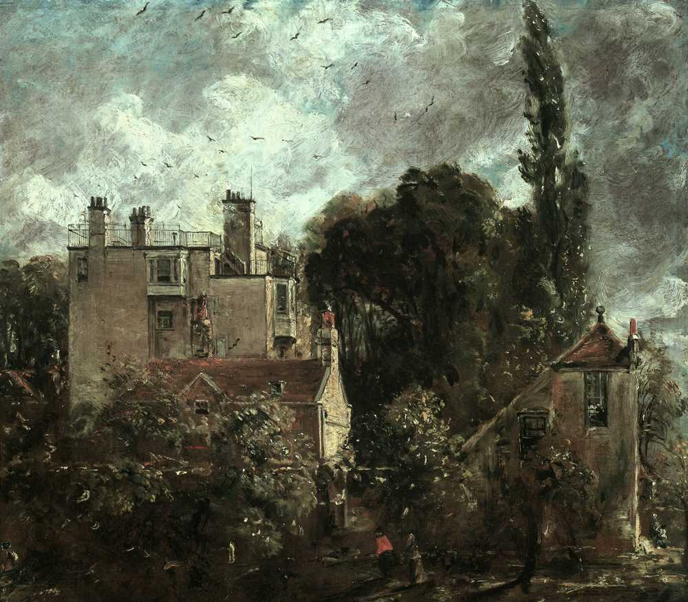 The Grove, or the Admiral’s House in Hampstead (between 1821 an... - Constable