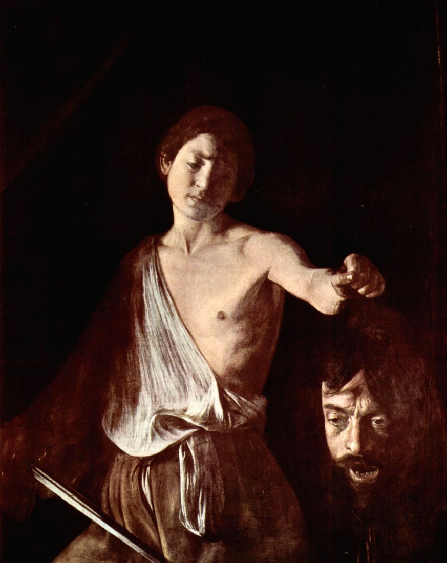 The head of Medusa, Tondo - Caravaggio