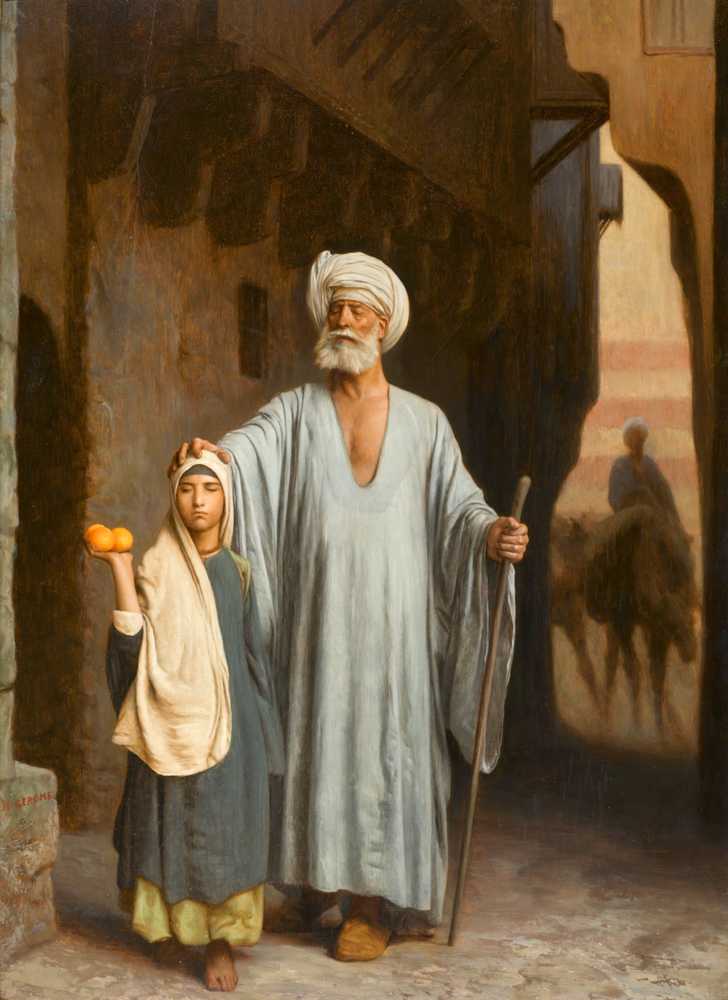 The Helping Hand - Jean-Leon Gerome