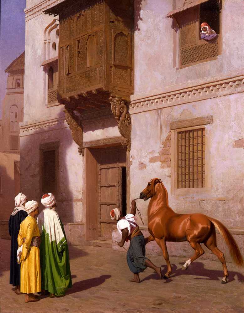 The Horse Market (1867) - Jean-Leon Gerome