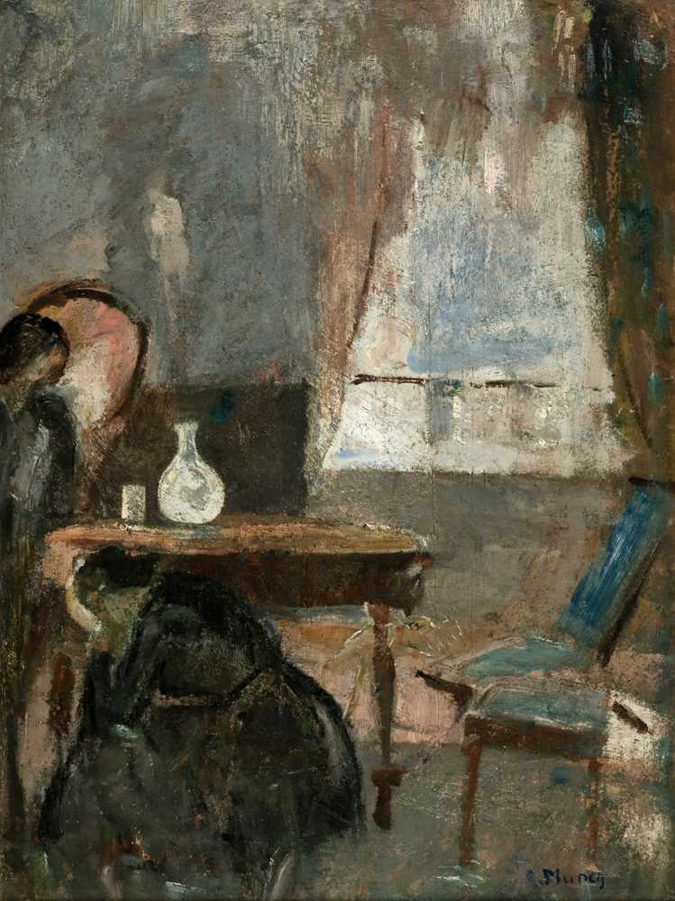 The hospital room (1885–86) - Edward Munch