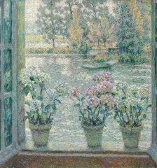 The Hydrangeas (1918) - Henri Le Sidaner