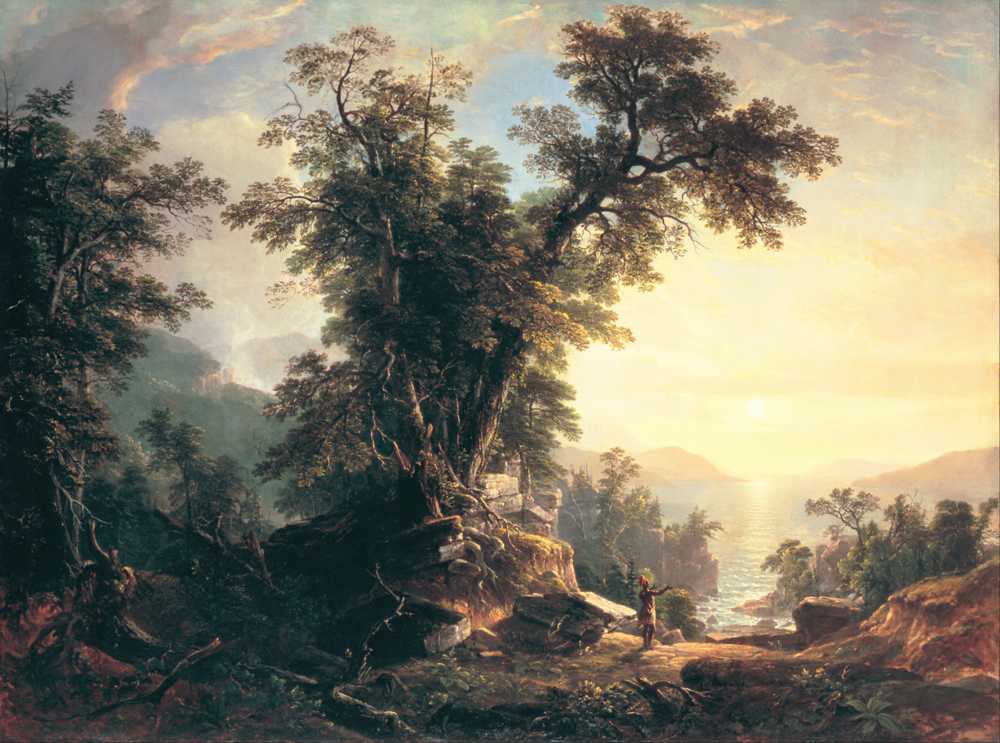 The Indian’s Vespers - Asher Brown Durand