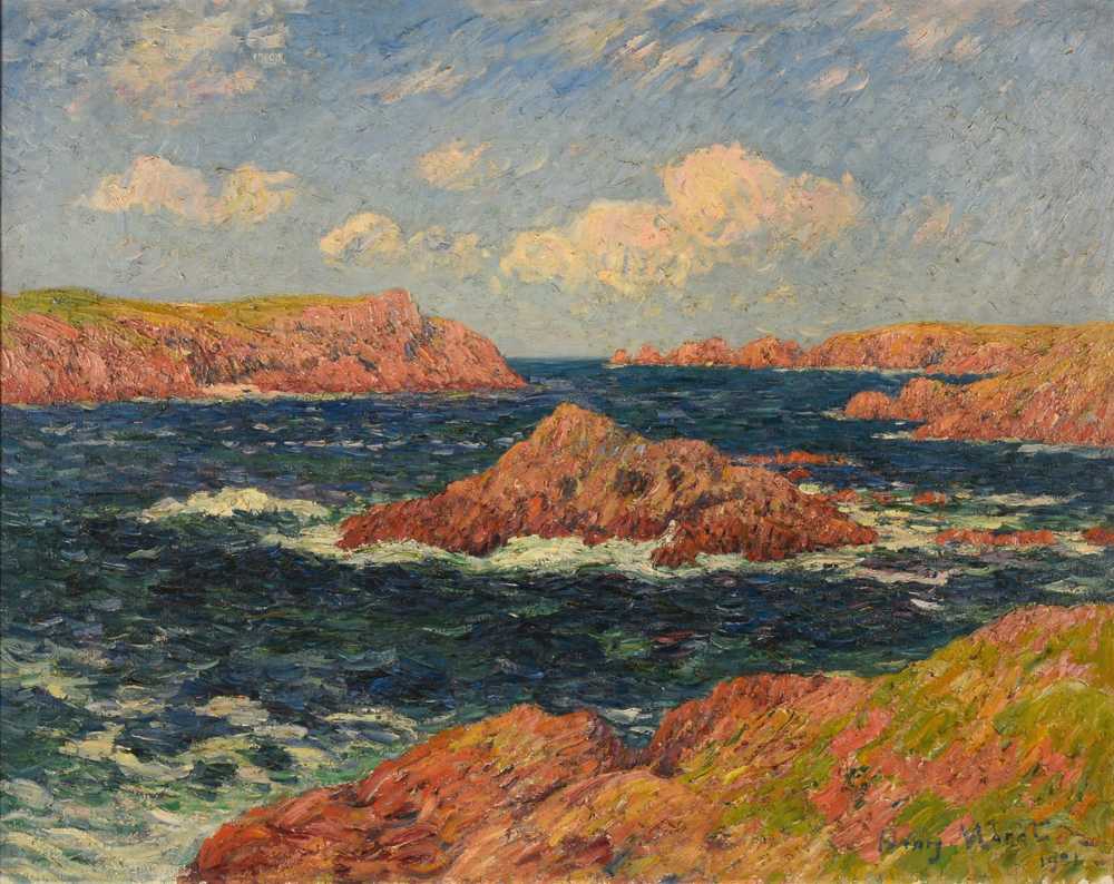 The Island of Kerellec (Ouessant) (1901) - Henry Moret