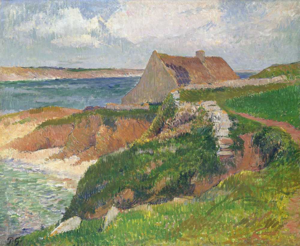 The Island of Raguenez,Brittany (1890-1895) - Henry Moret