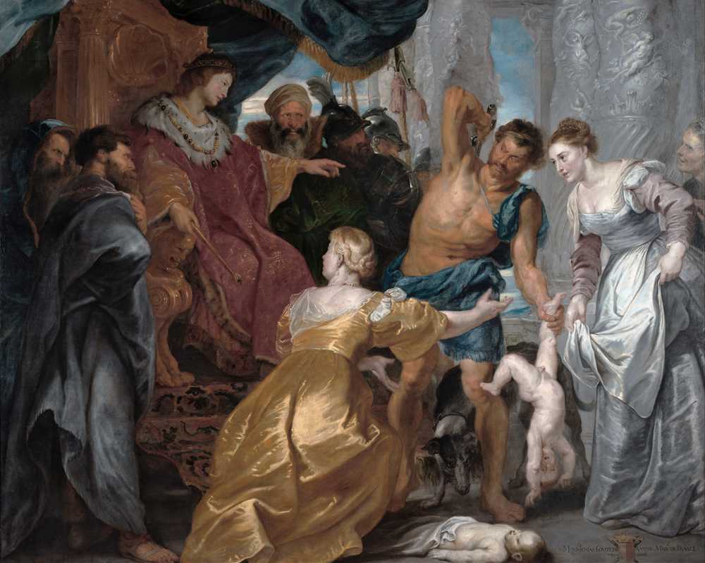 The Judgement of Solomon (1617) - Peter Paul Rubens