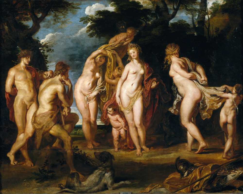 The Judgment Of Paris (Circa 1606) - Peter Paul Rubens
