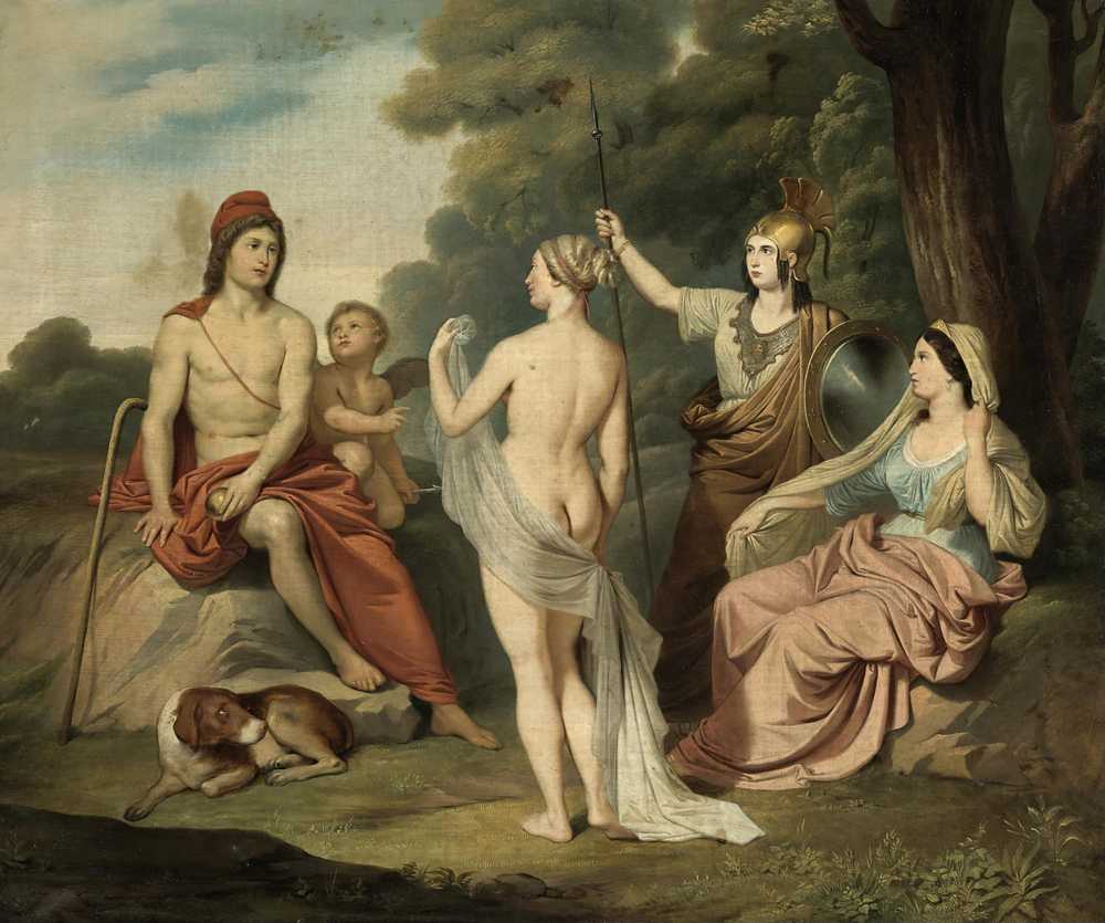 The Judgment Of Paris - Jacques-Louis David