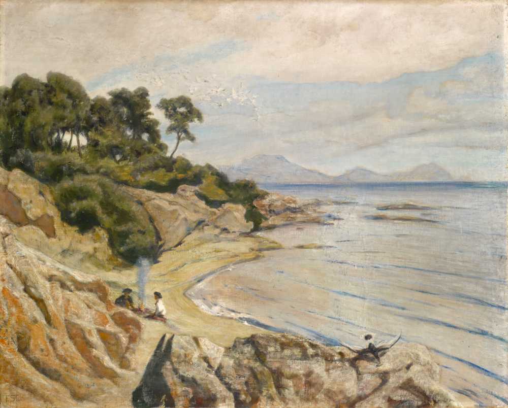The Lagoon (1900) - Ernst Stückelberg