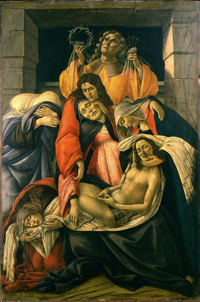 The Lamentation over the Dead Christ - Sandro Botticelli