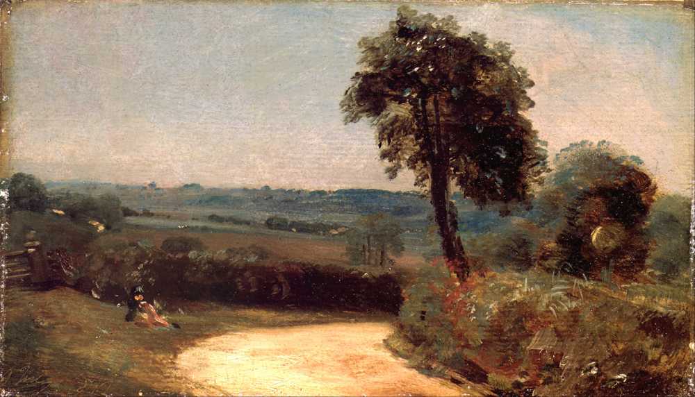 The Lane from East Bergholt to Flatford (1812) - John Constable