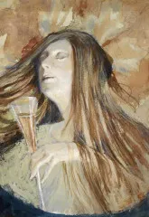 The last glass - Stanisław Wyspiański