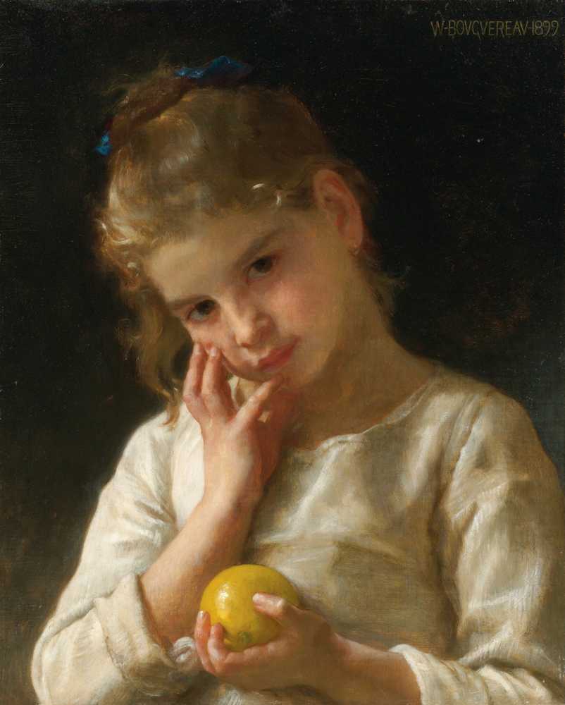 The Lemon (1899) - William-Adolphe Bouguereau