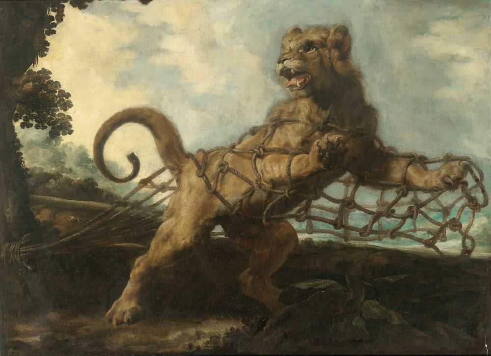 The Lion And The Mouse - Frans Snyders