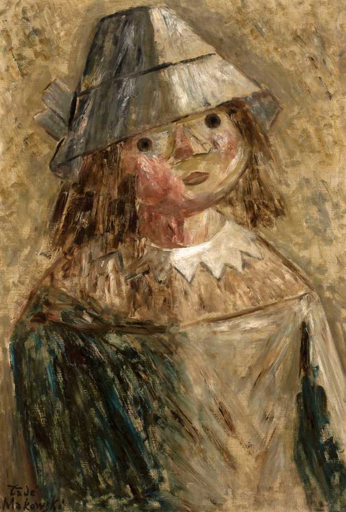 The Little Girl in a Hat (Fillette) (1928) - Tadeusz Makowski