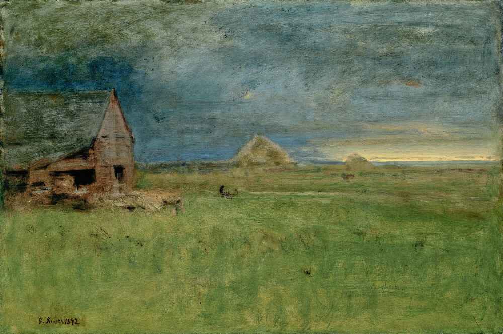 The Lonely Farm, Nantucket - George Inness