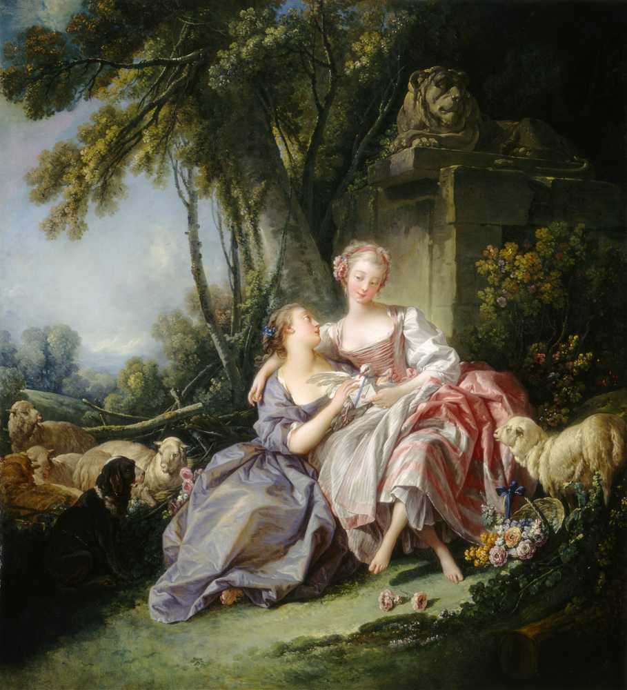 The Love Letter (1750) - Francois Boucher