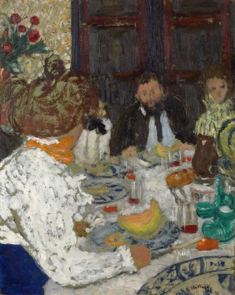 The Luncheon - Jean-Edouard Vuillard