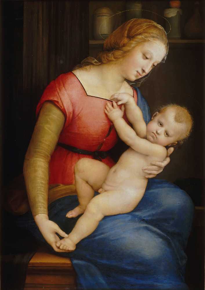 The Madonna of the House of Orleans - Raffaello Sanzio