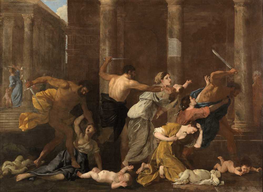 The Massacre of the Innocents (1626-1627) - Nicolas Poussin