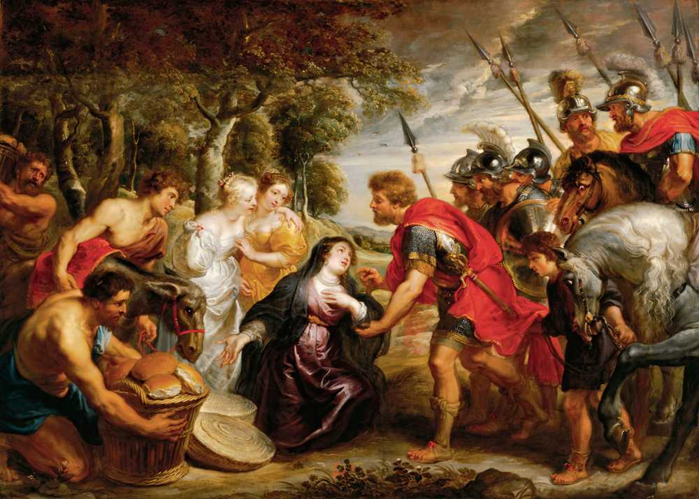 The Meeting of David and Abigail (between 1625 and 1628) - Peter Paul Rubens