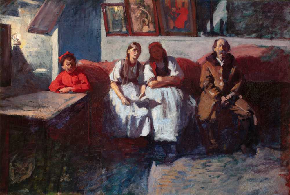 The Mikołajczyk family (1901) - Włodzimierz Tetmajer
