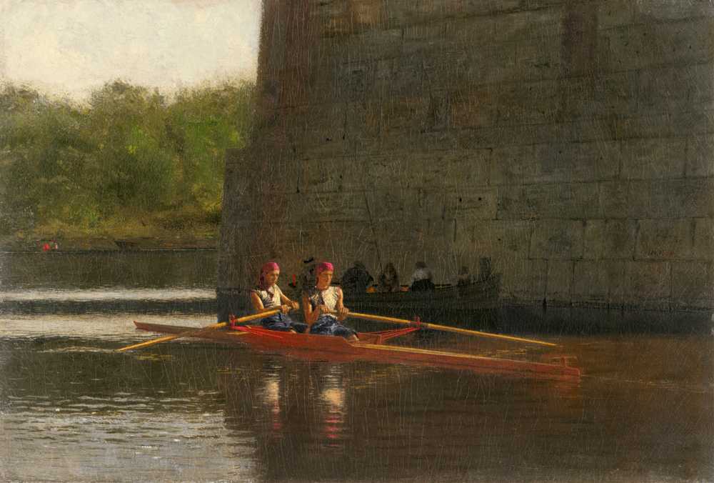 The Oarsmen (The Schreiber Brothers) (1874) - Thomas Eakins