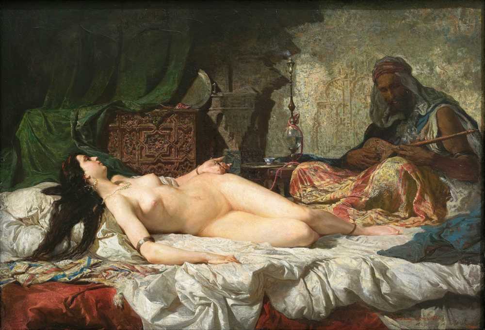 The Odalisque (1861) - Mariano Fortuny Marsal