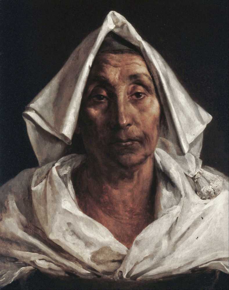 The Old Italian Woman (1824) - Theodore Gericault