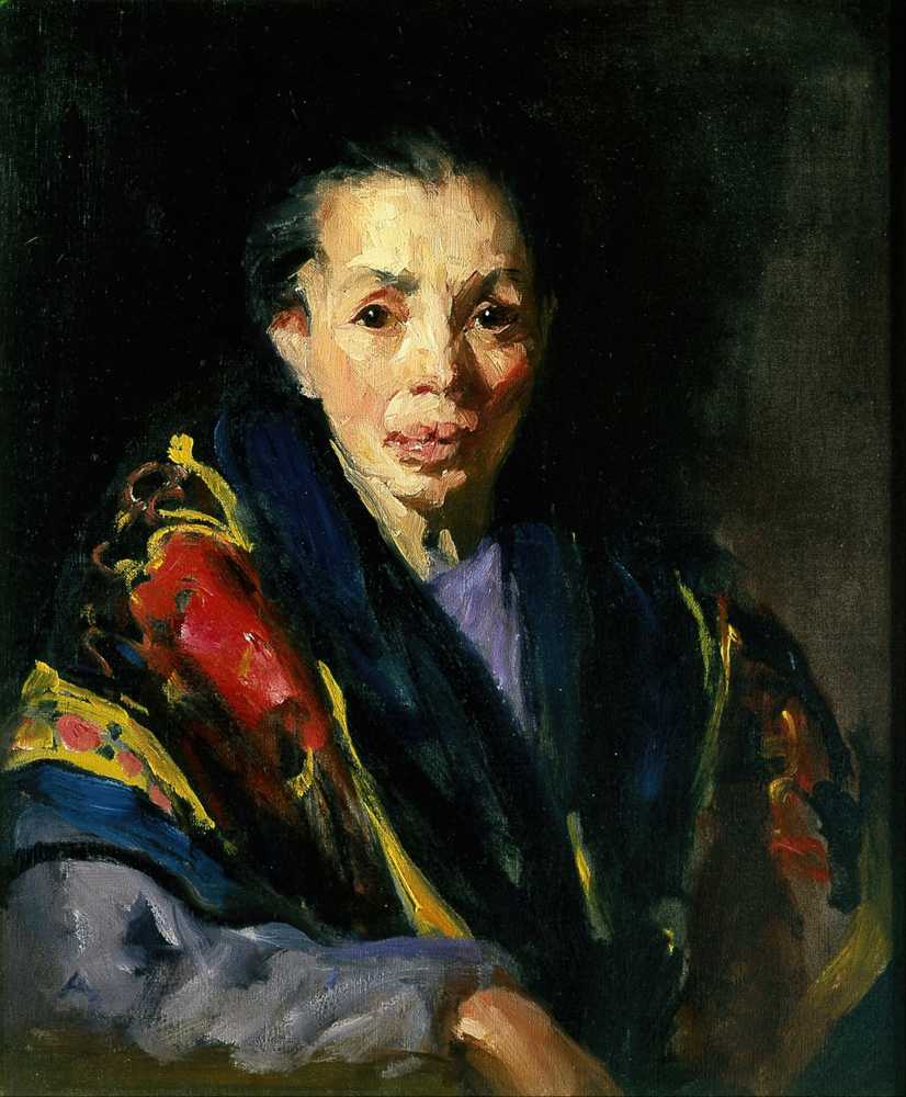 The Old Model (Old Spanish Woman) (1911-1913) - Robert Henri