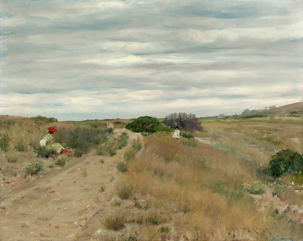 The Old Sand Road - William Merritt Chase
