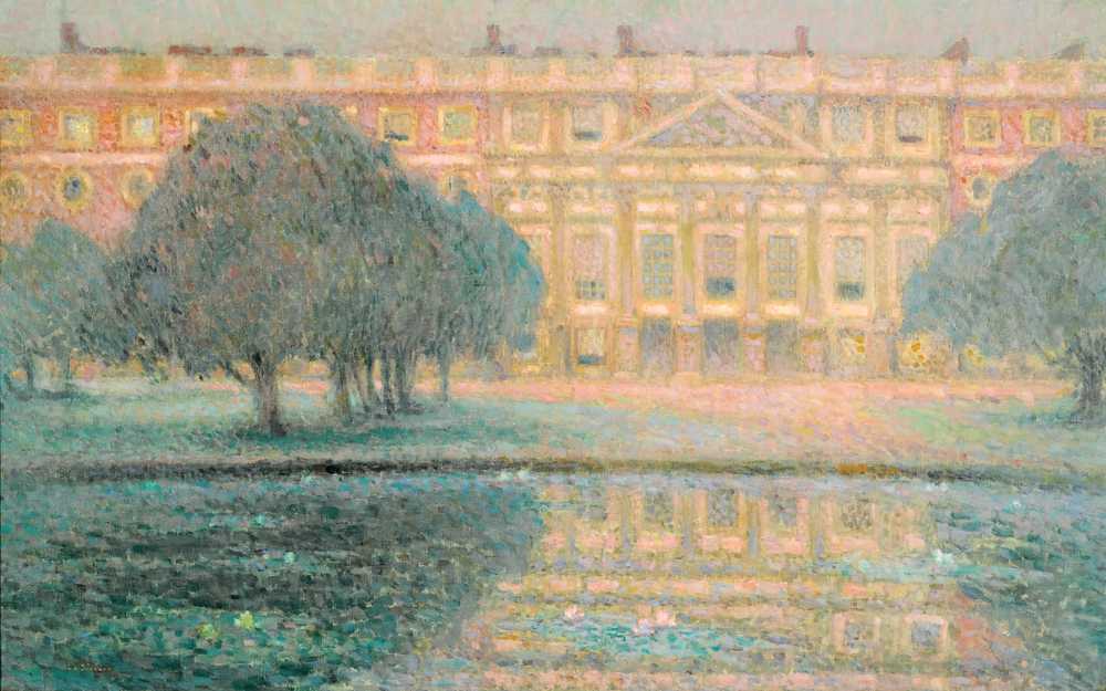 The Palace, Summer Morning (Hampton Court) (1908) - Henri Le Sidaner