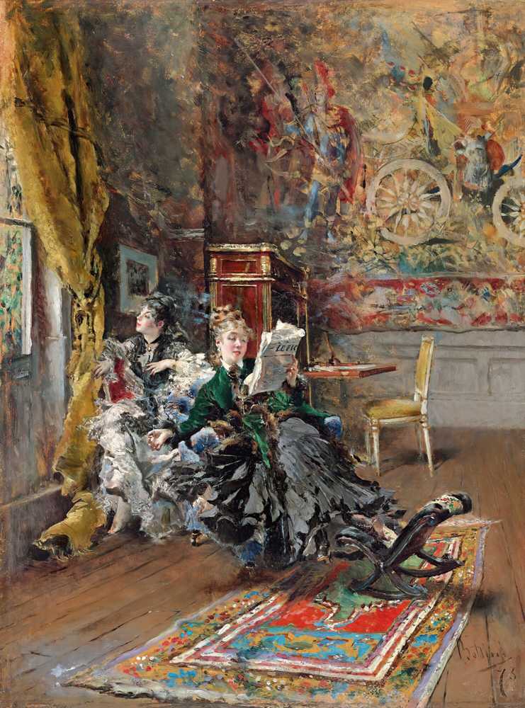 The Parisians (1873) - Giovanni Boldini