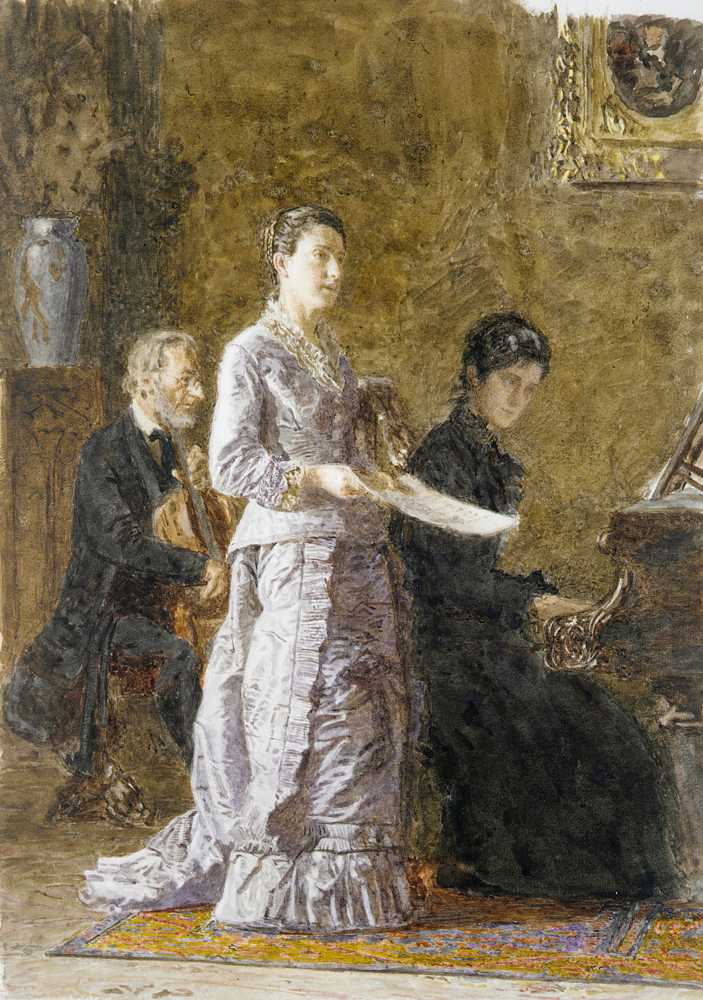 The Pathetic Song (1881) - Thomas Eakins