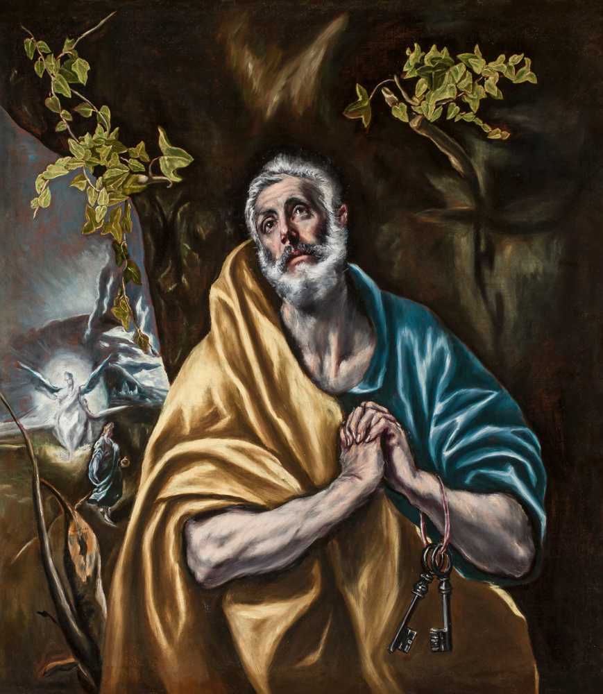 The Penitent Saint Peter (ca. 1590-1595) - El Greco