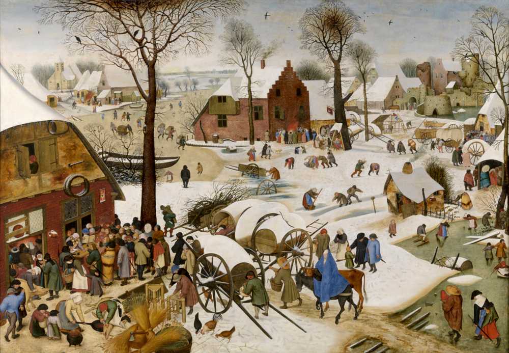 The People’s Census at Bethlehem - Pieter Brueghel Młodszy