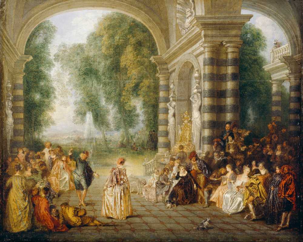 The Pleasures of the Ball - Jean-Antoine Watteau