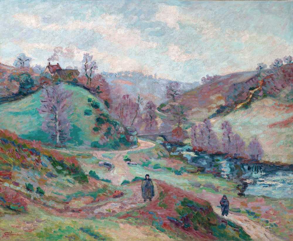 The Pont Charraud, Creuse (circa 1898) - Armand Guillaumin