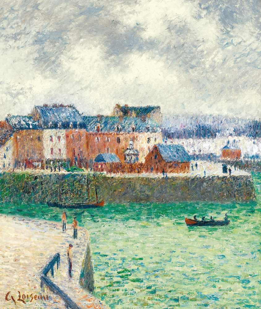 The Port (The Outer Port Of Dieppe) (circa 1903) - Gustave Loiseau