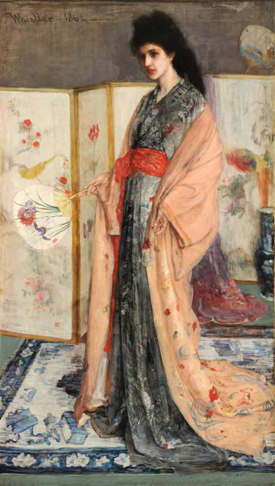 The Princess from the Land of Porcelain (1863 - 1865) - Whistler