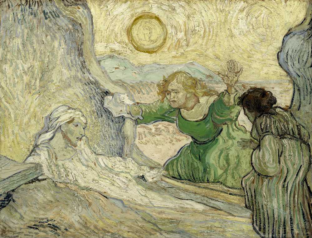 The raising of Lazarus - Vincent van Gogh