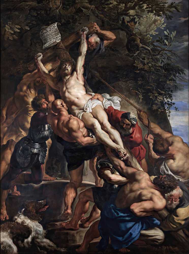 The Raising of the Cross (1610–1611) - Peter Paul Rubens