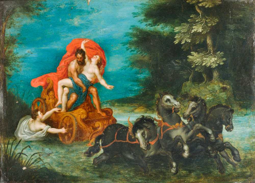 The Rape Of Proserpina - Jan Brueghel Starszy